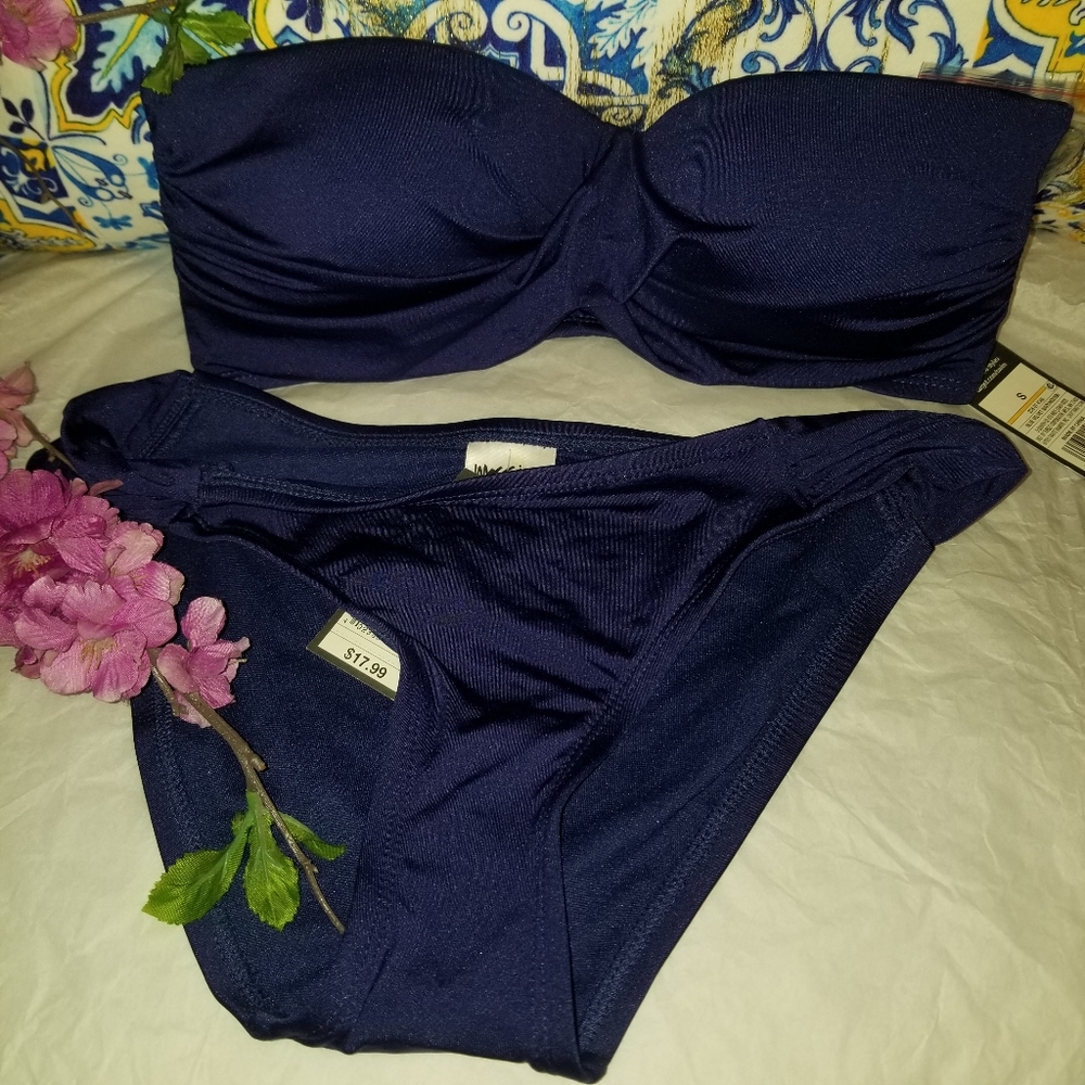 Mossimo navy blue bikini